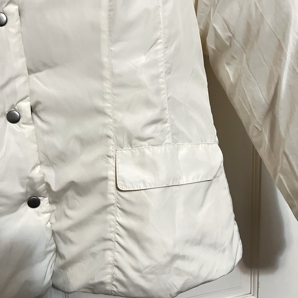Super unique and beautiful Italian reversible down jacket - Picture 8 of 14